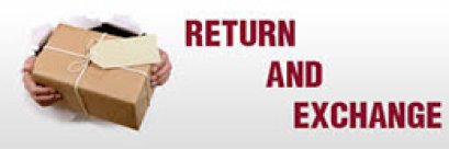 Returns,Refund and Exchange